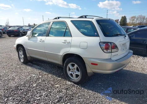 2002 Lexus Rx 300 from USA, damaged, VIN JTJGF10U320139478